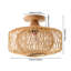 Manufactured Wood Flush Mount