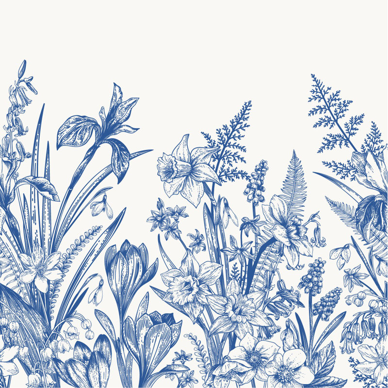 Peel & Stick Wall Mural, 8.34' W x 8.34' L