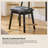 Modern Makeup Vanity Desk With LED Lights Mirror With Stool-1263273509