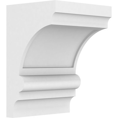 7"W x 6"D x 10"H Standard Diane Architectural Grade PVC Corbel