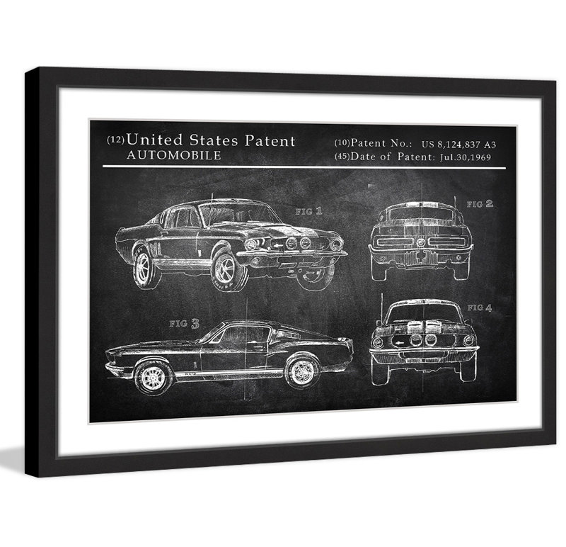 Single Picture Frame Painting, 41cm H x 61cm W x 3.81cm D