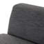 Lawndale Armless PC-Saxon Charcoal