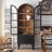 Black Solid Wood Display Cases