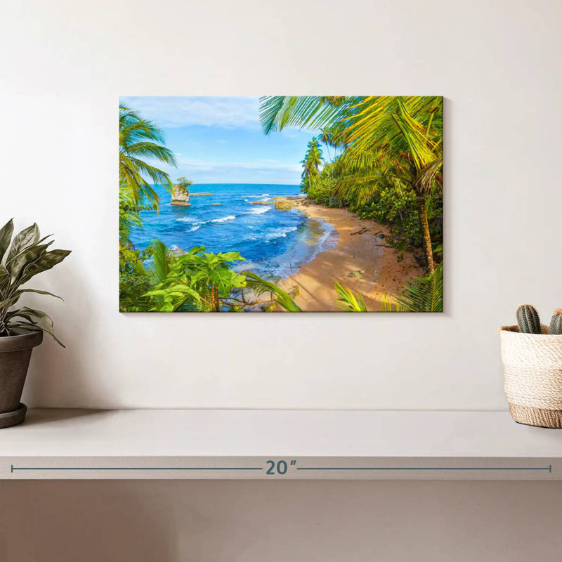 Plage Gillard Tropical Manzanillo, H 8 po x l 12 po