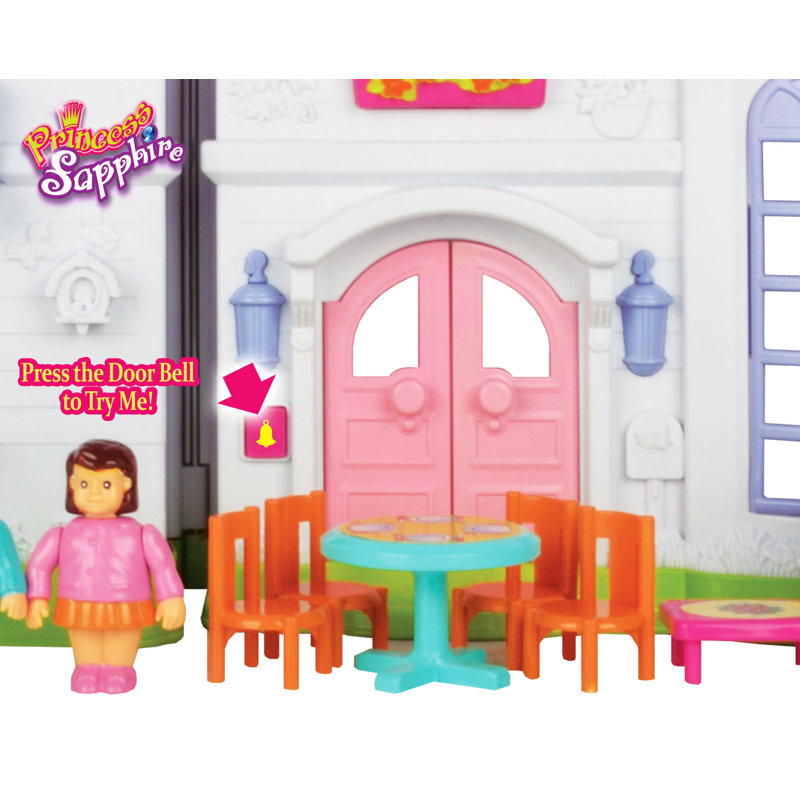 Maison de poupée de luxe 16 pièces Princess Saphire