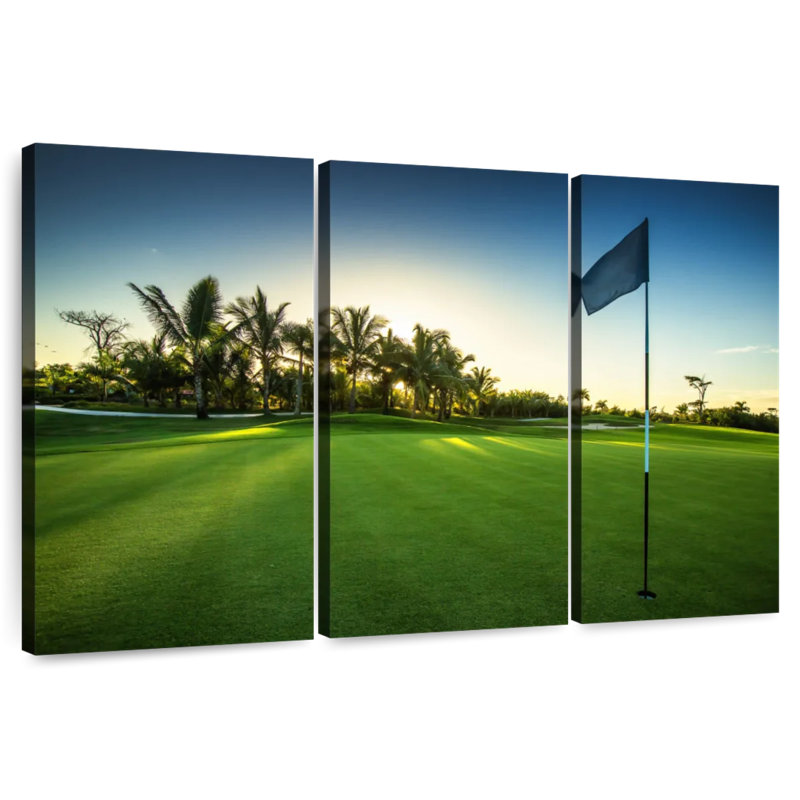 Parcours de golf Sirci, H 48 po x l 74 po