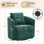 Fauteuil demi-tonneau pivotant à 360 ° Chenille-1452022590