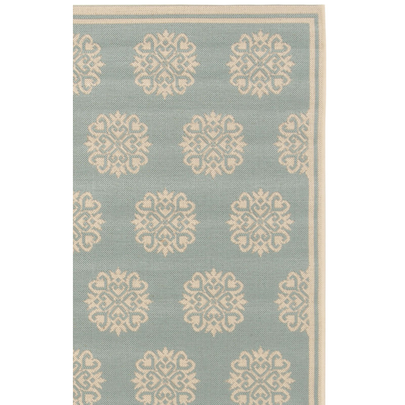 Burnell Performance Oriental Indoor/Outdoor Area Rug, Runner 2'2" x 8'
