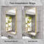 Armoire à pharmacie avec miroir réglable Anaahat-158214512-158214515