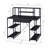 All Purpose Black Finish Writing Desk-80069054