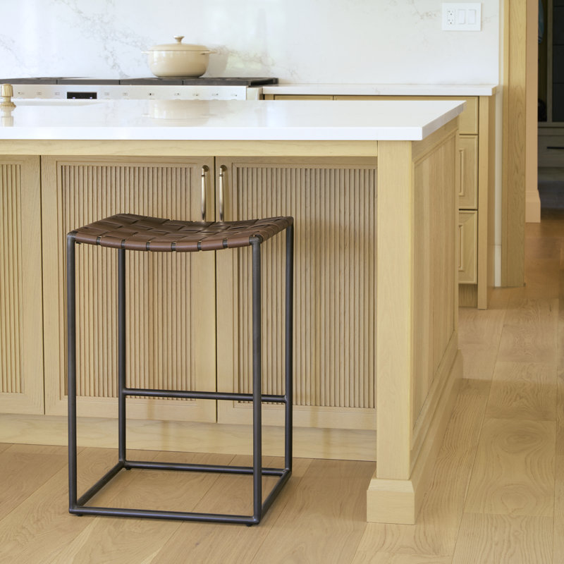 Willette Counter Stool, Black, Dark Brown, Counter Stool (26” Seat Height)