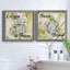 Ensemble de 2 cadres photo sur toile, "Deo"-238603388-238603389