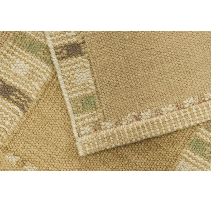 Scandinavian Wool Geometric Area Rug, Rectangle 14' x 20'