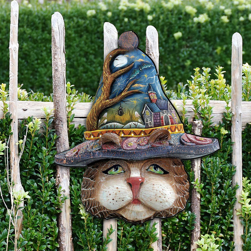 Tiburon Wood Halloween Decoration