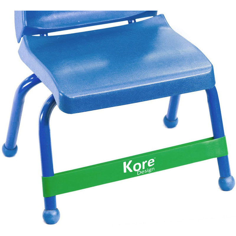 Kore Design ™ Fidget Kick Bands (12 po à 24 po), paquet de 10, jaune, Jaune