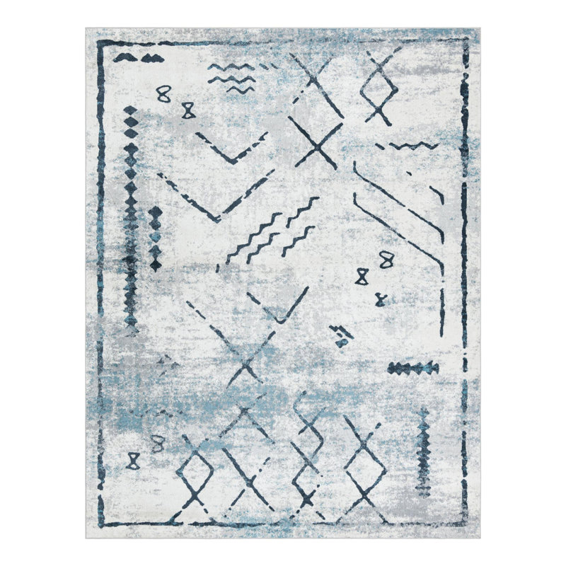 Eudora Geometric Indoor Rug, Rectangle 9' x 12'
