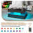 LED Coffee Table with Storage  Modern with Adjustable LED Lights Sofa Center Table Living Room-2025169347-2013685658