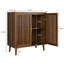 Buffet avec rangement en noyer 31,5 po