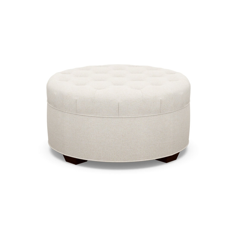 Round Ottoman, 5246-70, Walnut