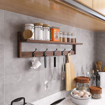 73.5cm Wall Mounted Clothes Rack