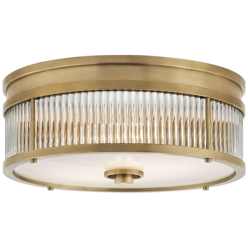 Ralph Lauren Allen 2 - Light Flush Mount, Natural Brass