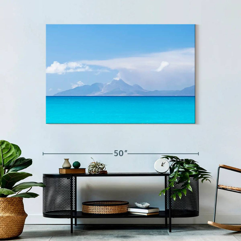 Gillard Montserrat Beach Scenery, 32" H x 48" W