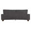 Karlita 3-Seater 89'' Modern Upholstered Sofa with Square Armrests and 2 Throw Pillows-1581397193