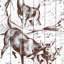« cerf », reproduction d’impression sur bois-22464370