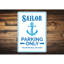 Panneau en aluminium Sailor-119853743