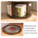 Hildelind 360° Rotating Bookcase, Storage and Display Bookshelf for Home Office and Living Room