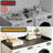 Washer Dryer Countertop With Edge, 54" X 27.5" Laundry Wood Shelf Topper Organizer For Hamper And Storage (black)