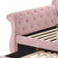 Lit de jour Adkins en lin beige avec lit gigogne (simple)-872570317