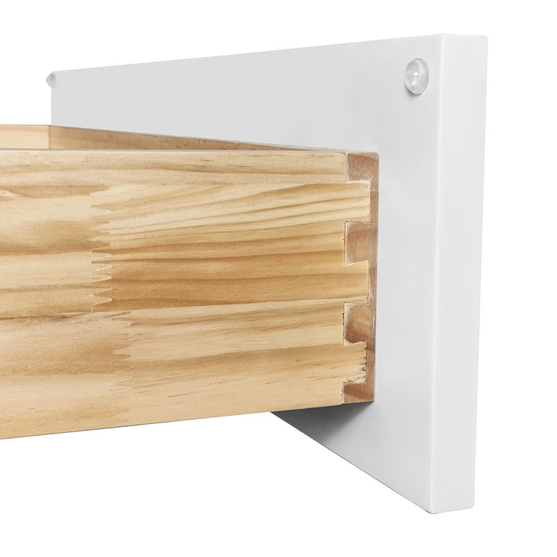 27 inch Double Door Sink Base Cabinet, Shaker Kitchen Cabinet Solid Wood with Adjustable Shelves & Waterproof Interior, for Laundry Bathroom Storage, White, Easy Assembly (Sink Not Included)