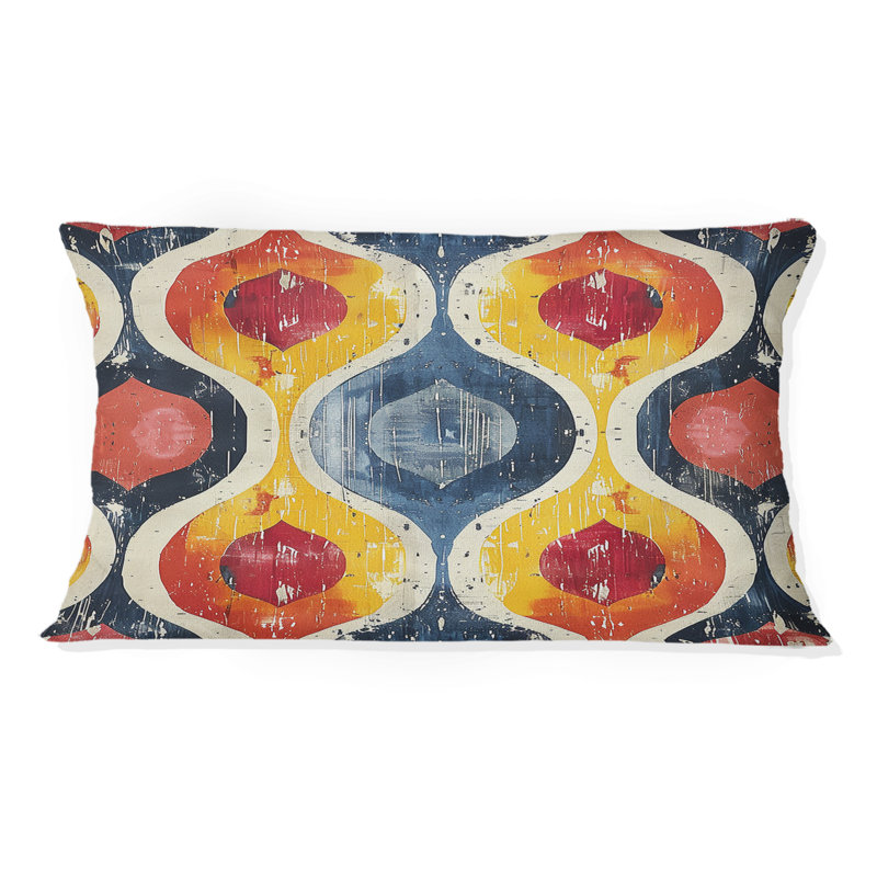 Coussin décoratif géométrique