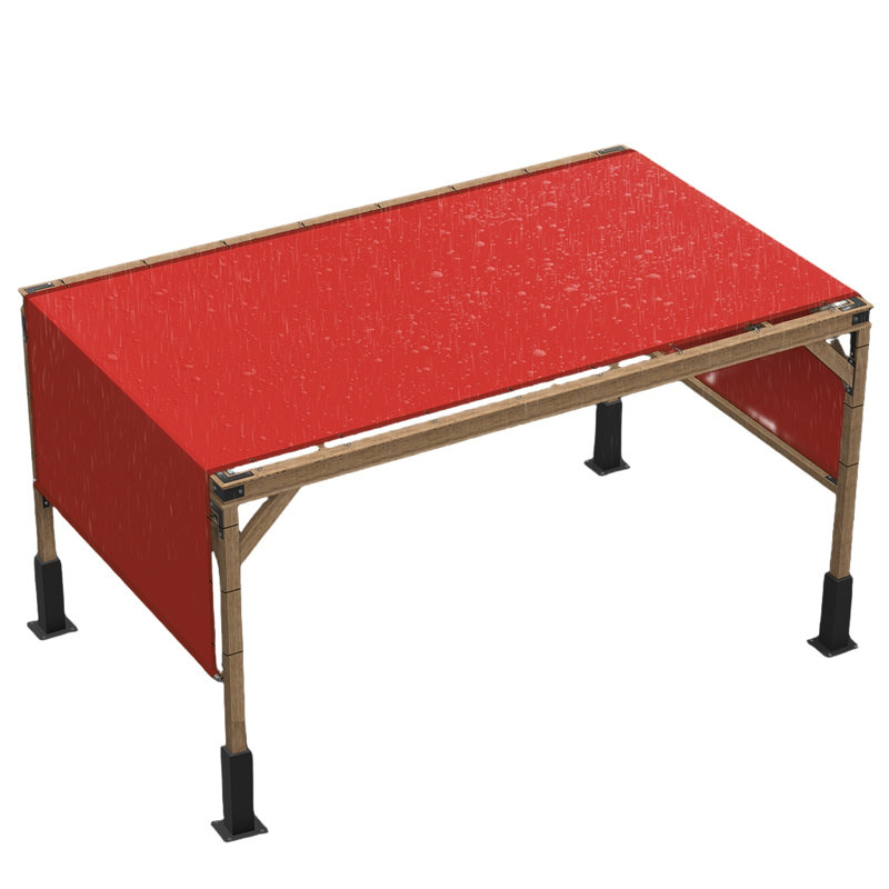 Housse de protection pour auvent Royal Shade, Rouge, L 276 po x P 96 po