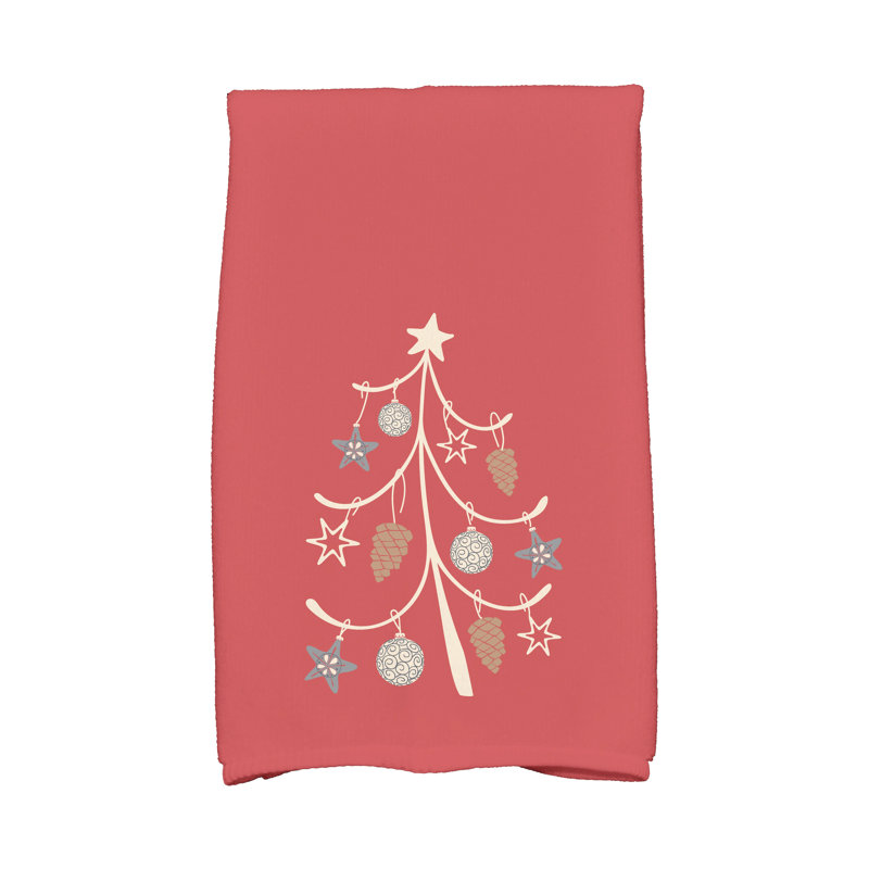 Hand Towel, Coral