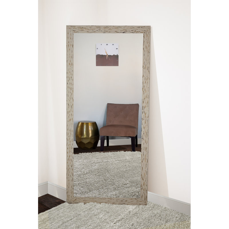 Miroir pleine longueur Galilaia, H 70 po x l 31 po, Crème
