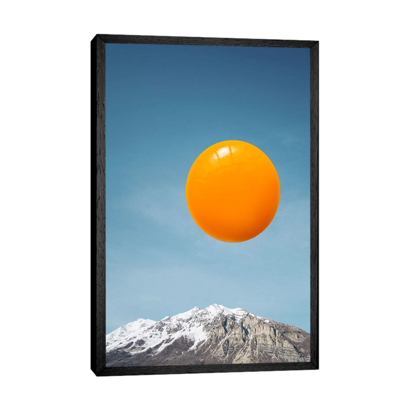 Sunrise by Kiki C Landon - Print on Canvas, 66.04cm H x 45.72cm W x 3.81cm D, Black Framed