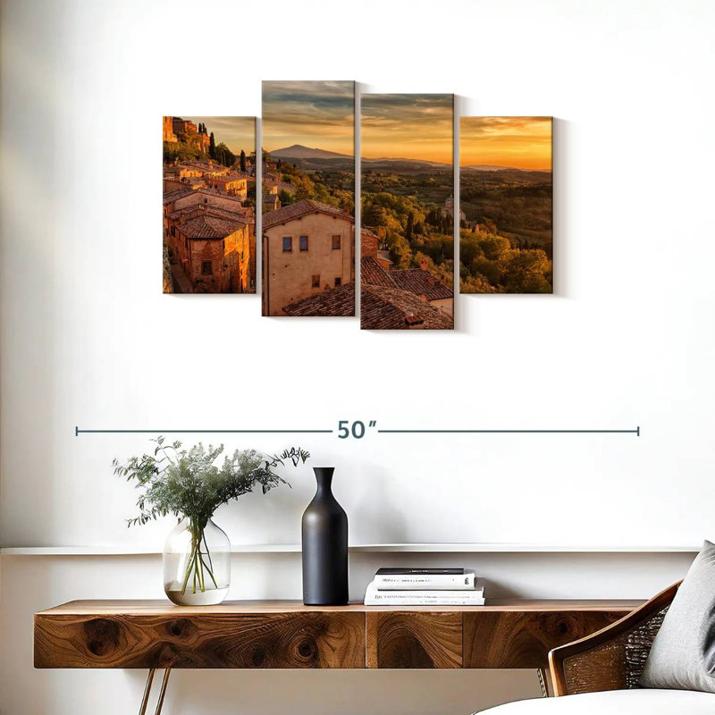 Hannes Montepulciano Sunset, 22" H x 36" W