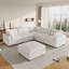 Canapé modulaire 6 pièces avec repose-pieds-1937546417