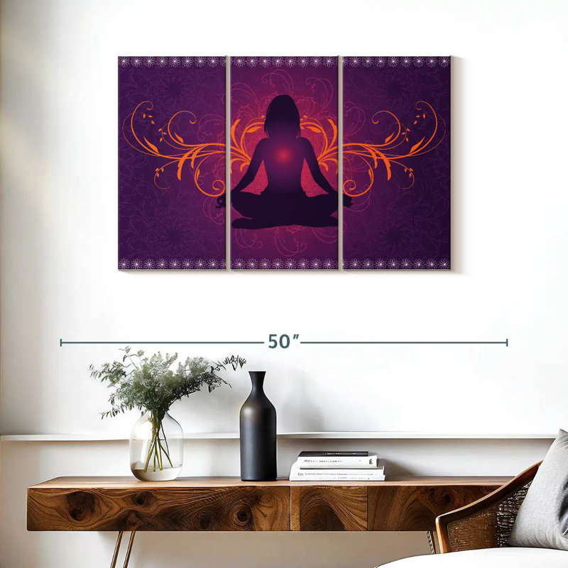 Chakra Kerrick Yoga, H 24 po x l 38 po