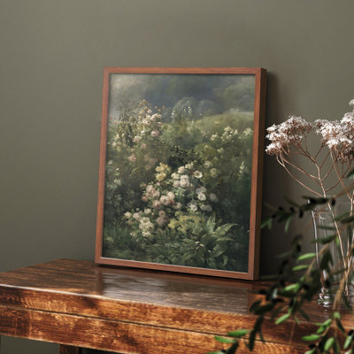 «Vintage Floral Print CECVI» sur papier
