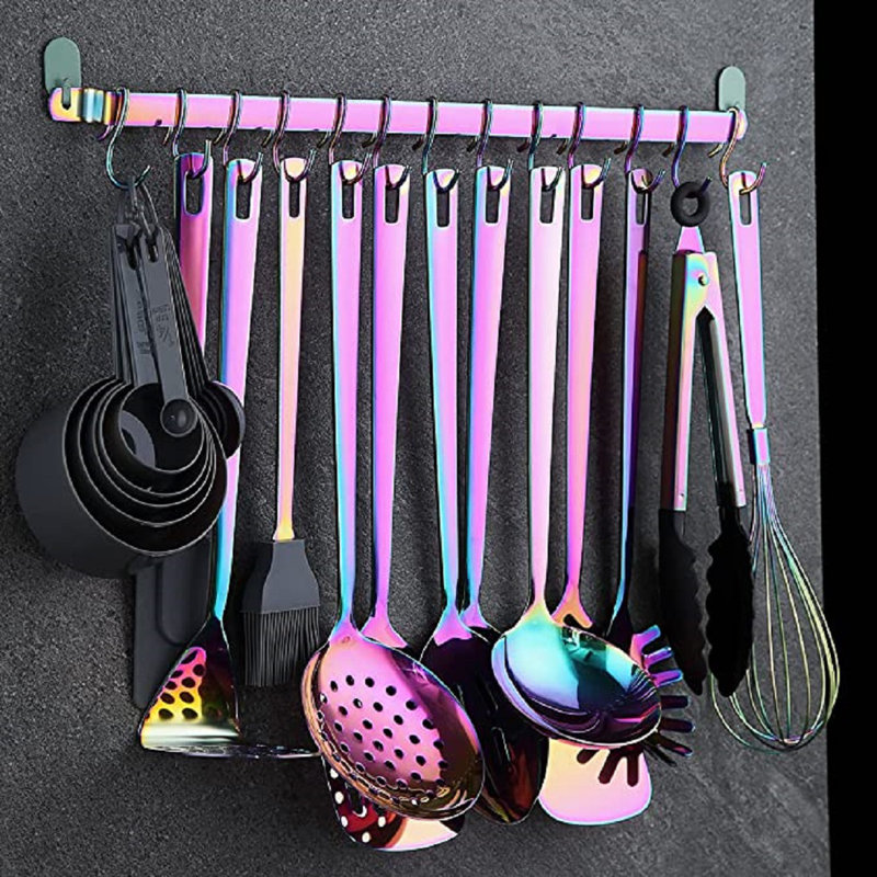 Steel Straight Wall Mounted Pot Rack