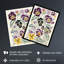 Floral Purple Pansies Wildflower Painting Wall Art Print