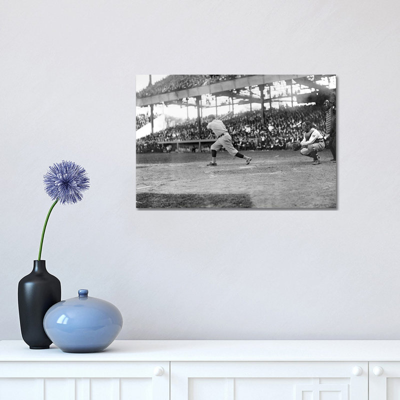 George H. Ruth 1 Piece Wrapped Canvas Wall Art, 30.48 cm H x 45.72 cm W