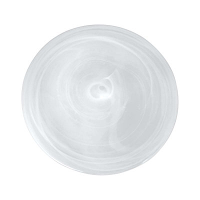 Alabaster Glass Salad/Dessert Plate