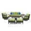 Barcelo 7 Piece Rattan Sofa Set with Cushions-1534275519