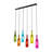 6 - Light Creative Glass Bottle Pendant Lamp