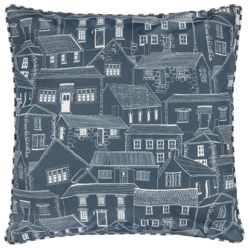 Zane Indoor / Outdoor Abstract Square Cushion Cover
