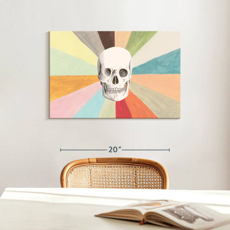 Kerner Skull Is Cool, 16" H x 24" W